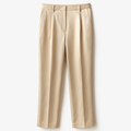 Beige Seidenhose - Albrenn Pantalons