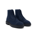 Blau Wildleder Stiefel - Albrenn Chaussures