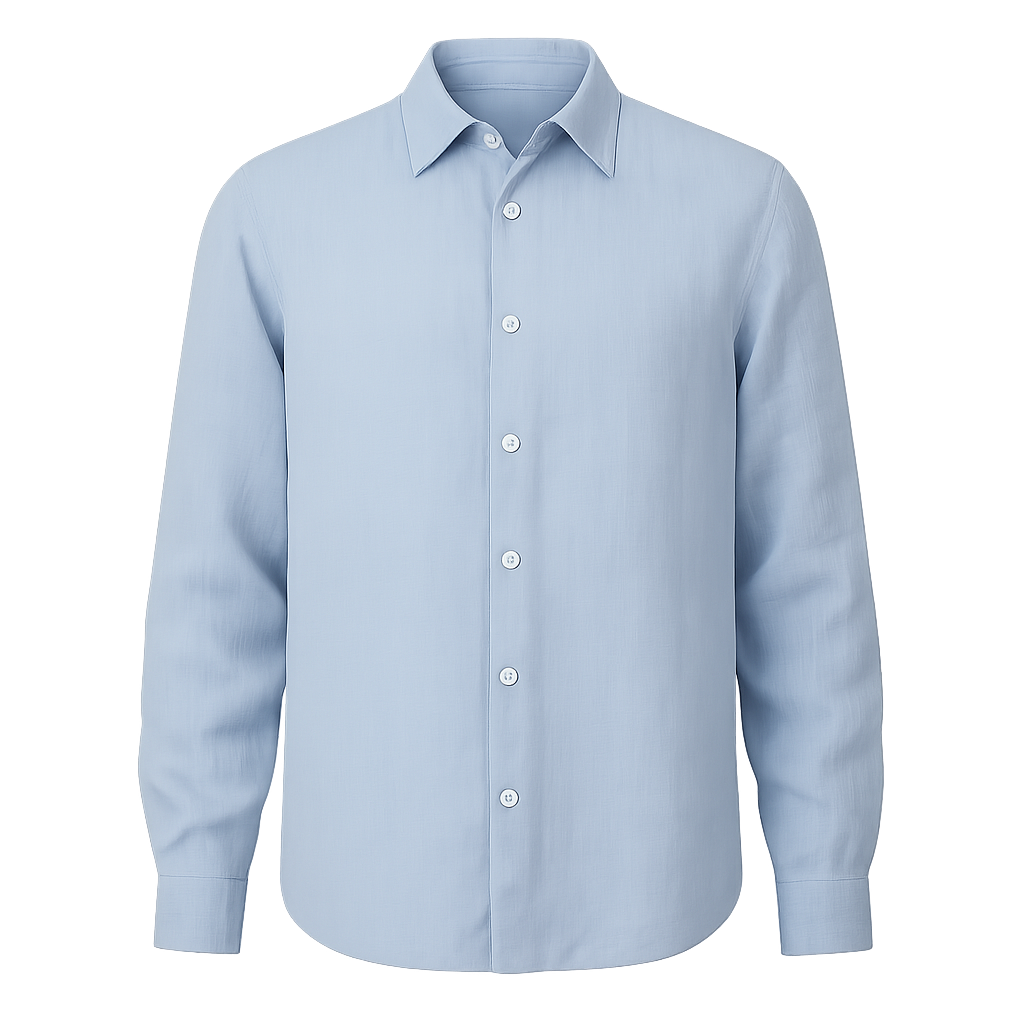 Linen Chambray Hemd - Albrenn Chemises