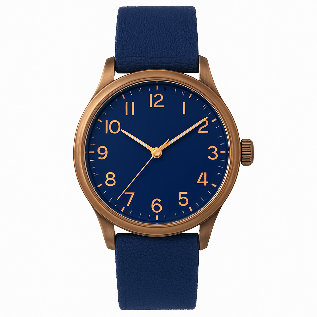 Saphirblauer Epochenblick - Albrenn Montres