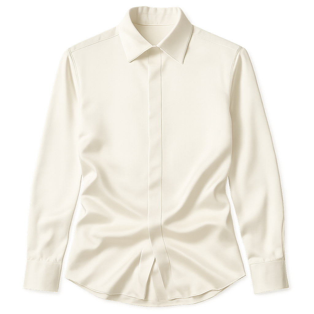 Seiden Satin Hemd - Albrenn Chemises